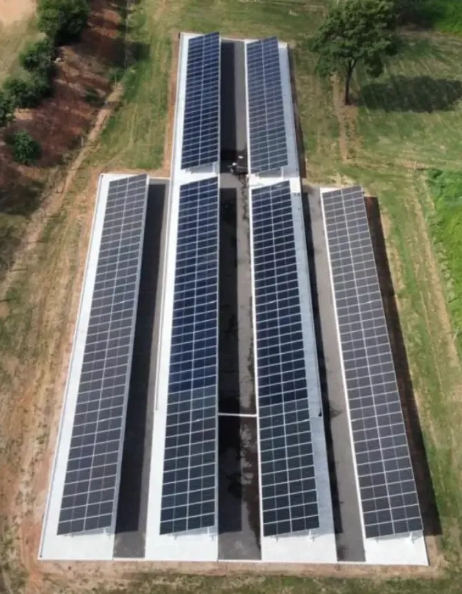 Usina fotovoltaica da Fazenda Caramuru